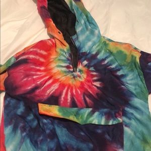 Tie Dye Rain Jacket